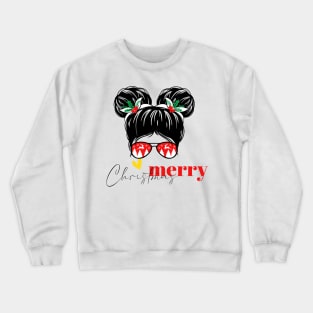 Merry Christmas mama Crewneck Sweatshirt